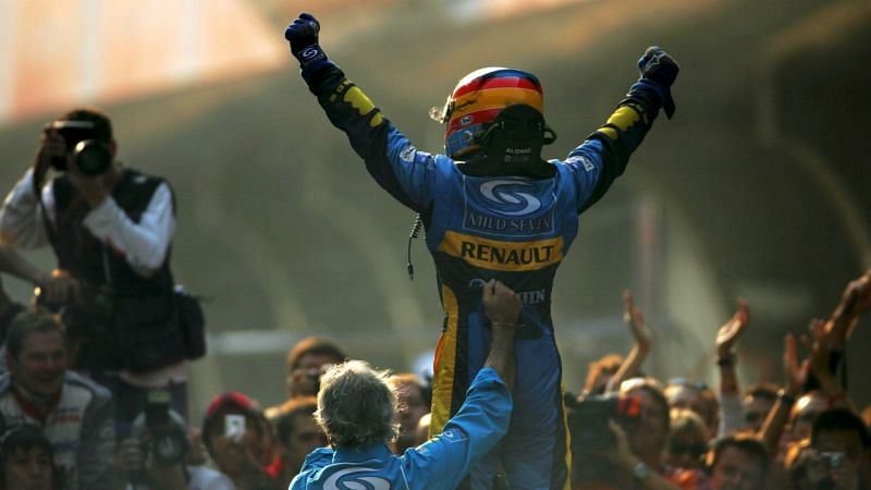Alonso won the 2003 Hungarian GP