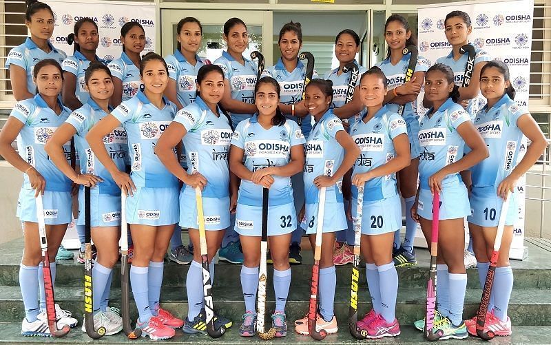 Indian Women's hockey team