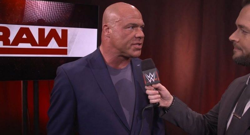 Kurt Angle drops another clanger as Raw General Manager