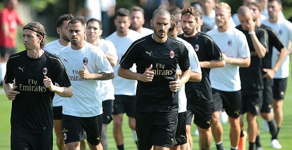 AC Milan Training Session