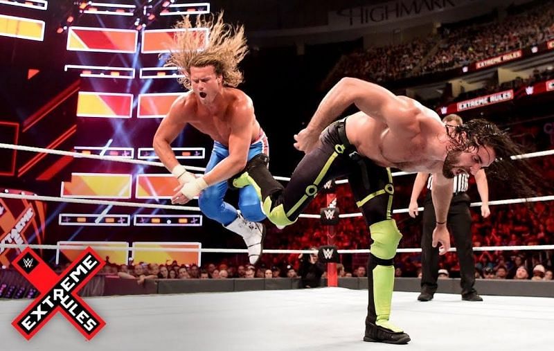 Dolph Ziggler and Seth Rollins pulled out all the stops at WWE Extreme Rules earlier this month