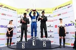 Double win for Chennai’s Tharani and Lanka’s Perera in the Round-1 of JK Tyre FMSCI National Racing Championship