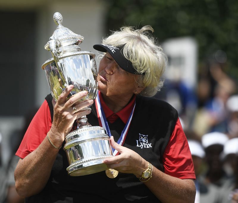 Laura Davies cruises to victory in US Senior Women's Open