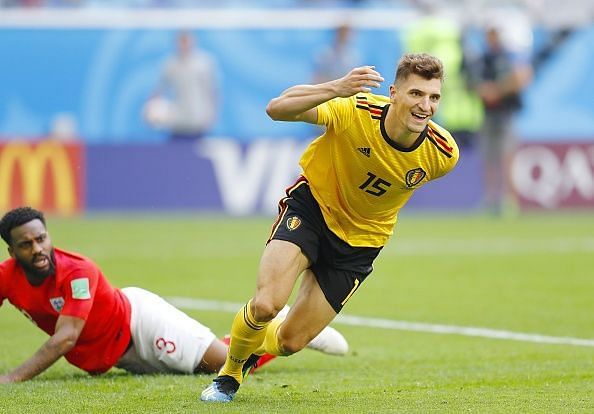Football: Belgium vs England at World Cup