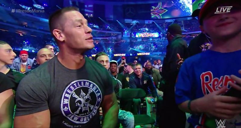 John Cena at WrestleMania 34