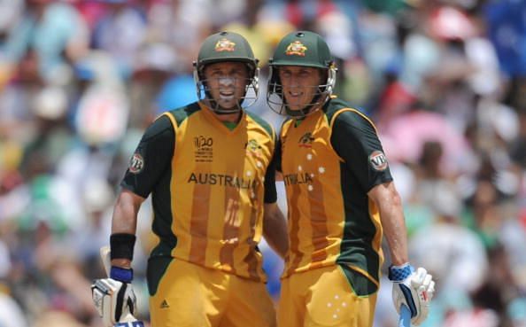 Australian cricketers and brothers Mike