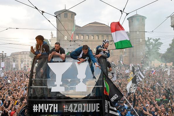 Juventus Trophy Parade