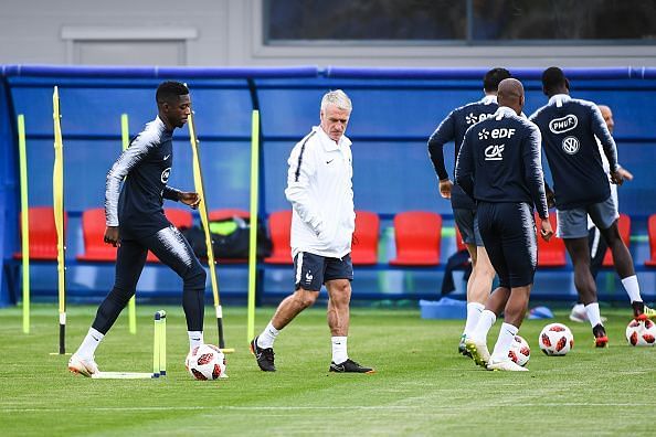 World Cup 2018: Didier Deschamps and his water carriers