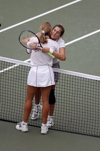 Steffi Graf and Monica Seles