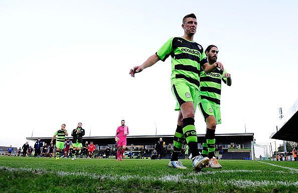 Forest Green Rovers FC v Scunthorpe United - FA Cup First Round