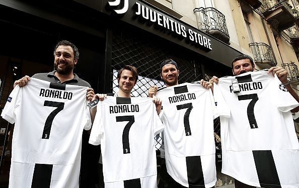 Cristiano Ronaldo is officially a Juventus player now