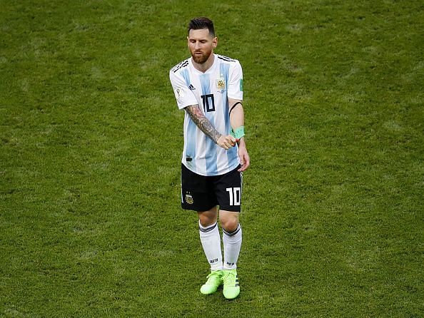 Football: Lionel Messi at World Cup