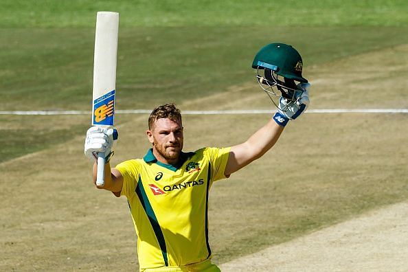 Finch became the first player to garner 900 points in T20Is.