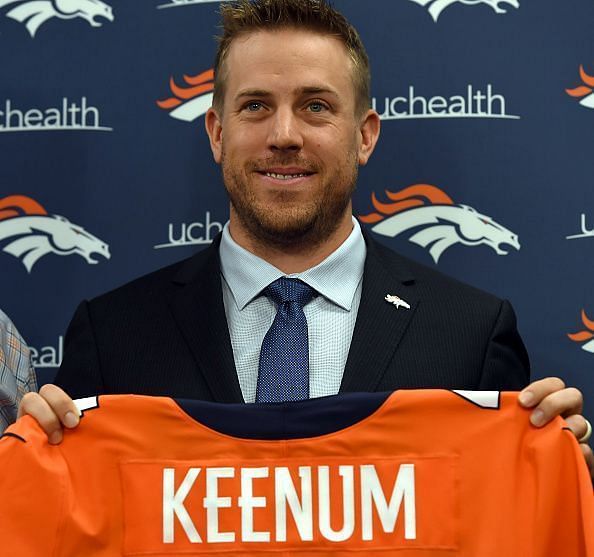 Denver Broncos sign quarterback Case Keenum