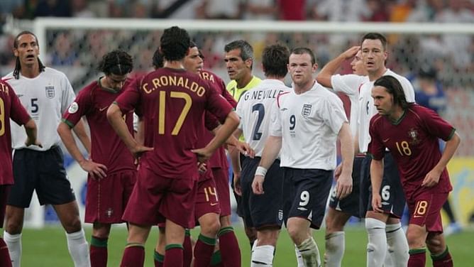 8 group of clubmates who will be playing against each other in the World Cup semifinals