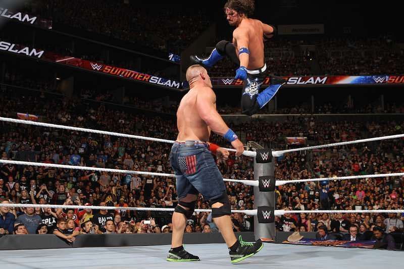 Styles vs Cena from SummerSlam 