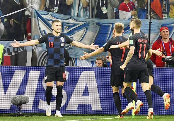 Football: Argentina vs Croatia at World Cup