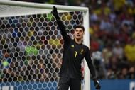 Courtois was in sublime form against Brazil