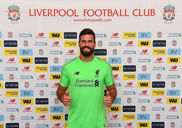 Liverpool Unveil New Signing Alisson