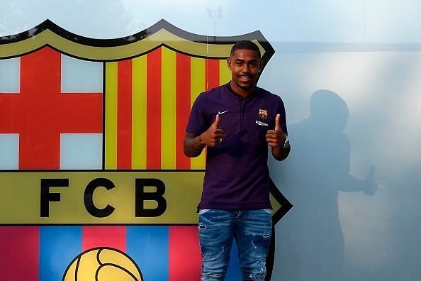 Malcom signed for Barcelona controversially