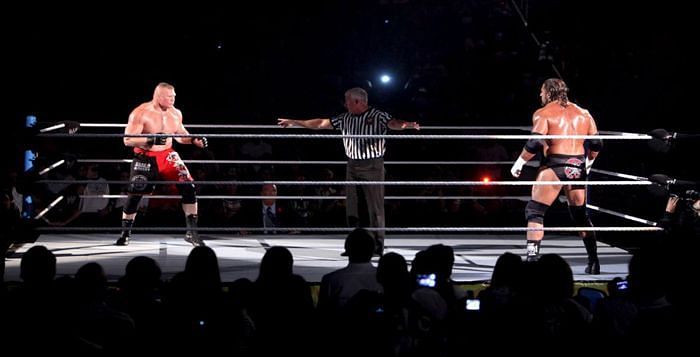 Brock Lesnar vs Triple H