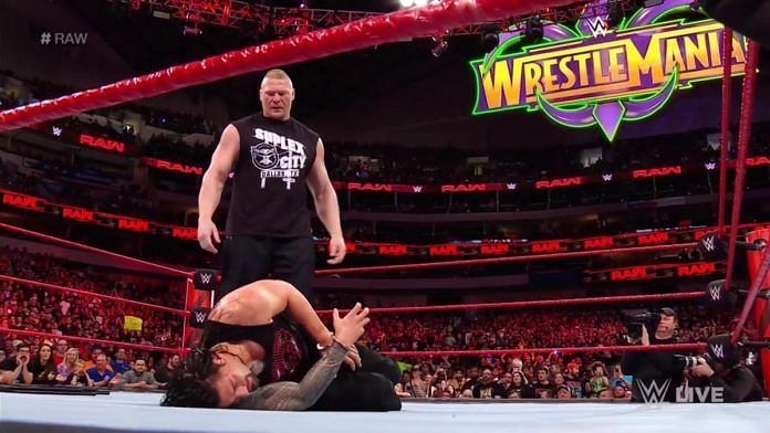 Lesnar is at his best when he is violent.
