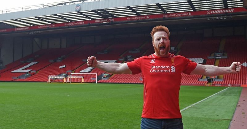 Sheamus is a red! 