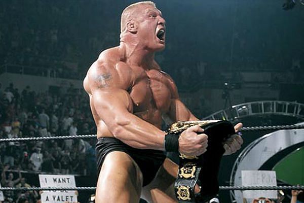Lesnar captured the WWE title less than six months after making his debut 