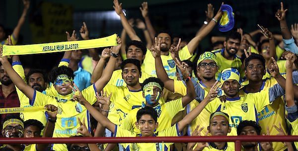 Kerala Blasters FC garners a huge fan following