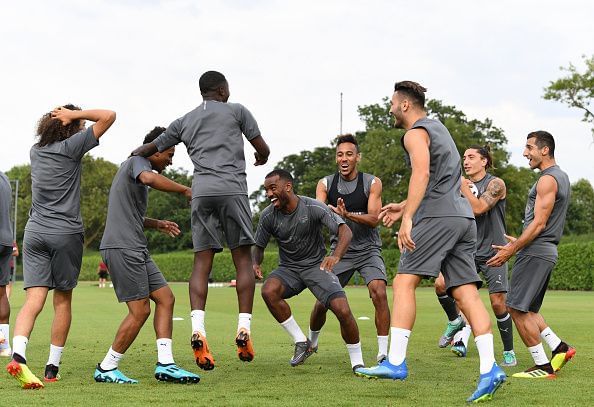 Arsenal Training Session