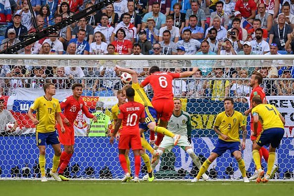 2018 FIFA World Cup Football Quarter Final England v Sweden Jul 7th
