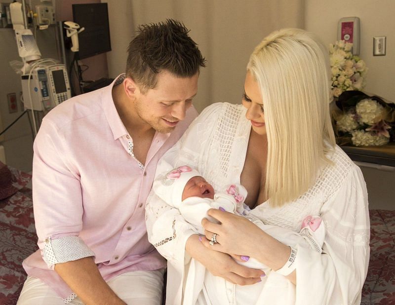 Miz and Maryse welcomed a daughter back in March 