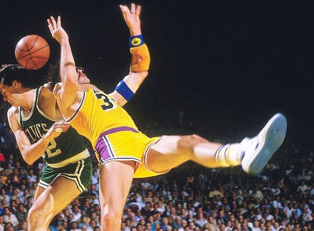 Kevin McHale and Kurt Rambis
