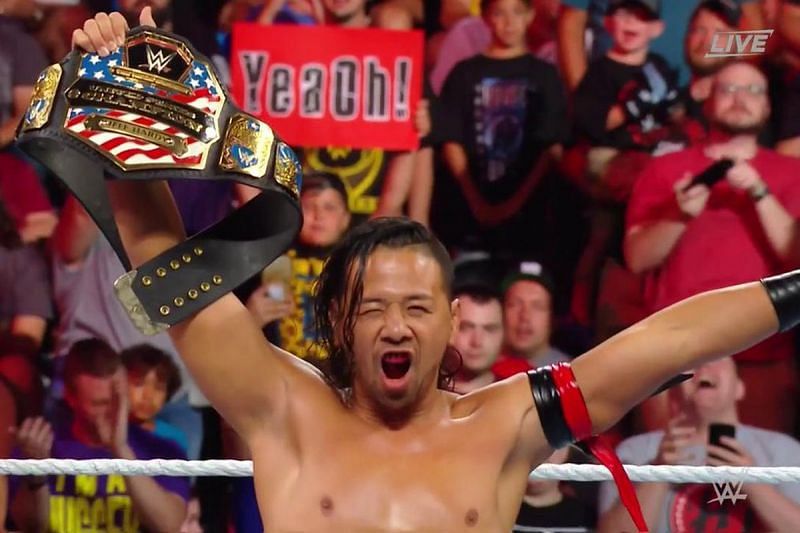 Image result for wwe nakamura wins us title