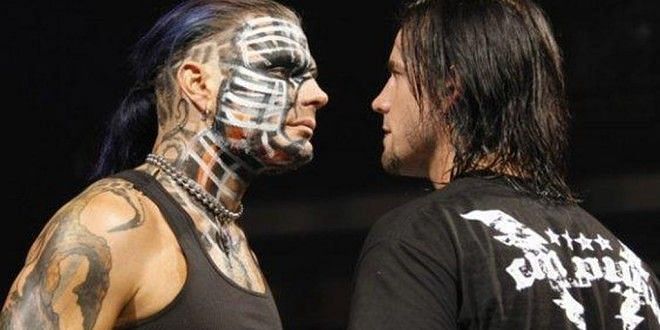 Jeff Hardy and CM Punk faced off at SummerSlam 2009