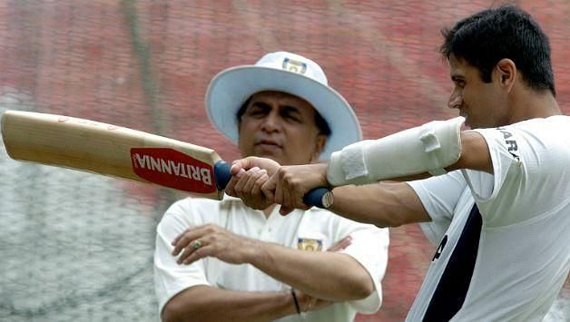 Image result for dravid and gavaskar