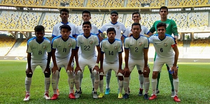 The Indian U-16 National Football Team