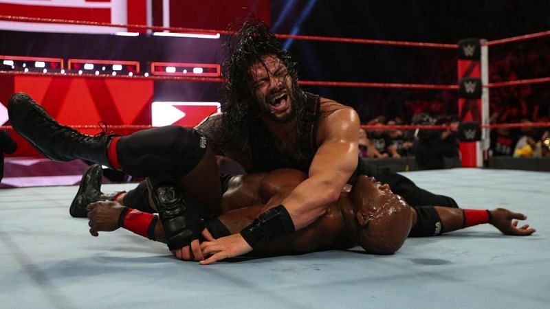 Roman Reigns and Bobby Lashley battled it out for a Universal Title Match against Brock Lesnar