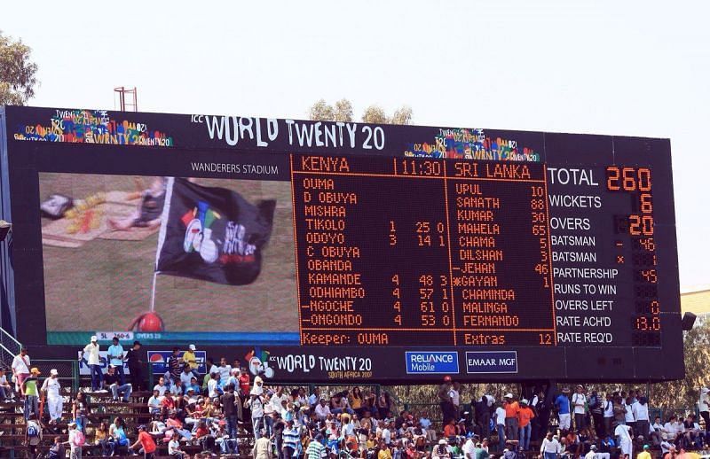 It took nine years to break this record, but the present record might not last long (Source: Twitter ICC)