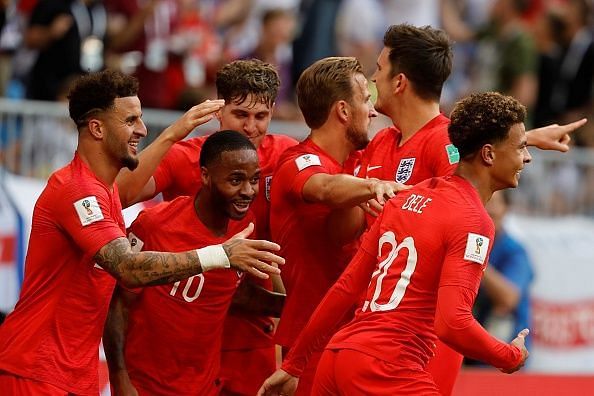England secure their place in the semi-finals with a comfortable win 