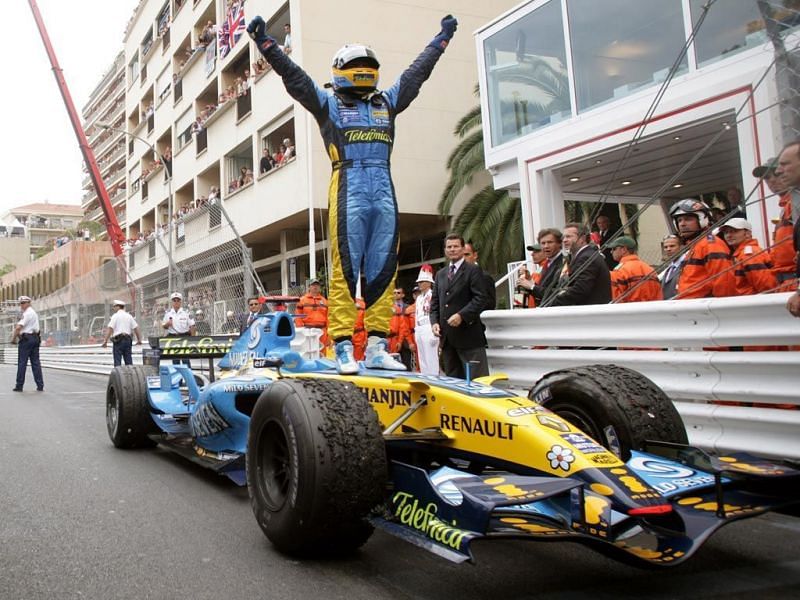 Alonso won the 2006 Monaco GP