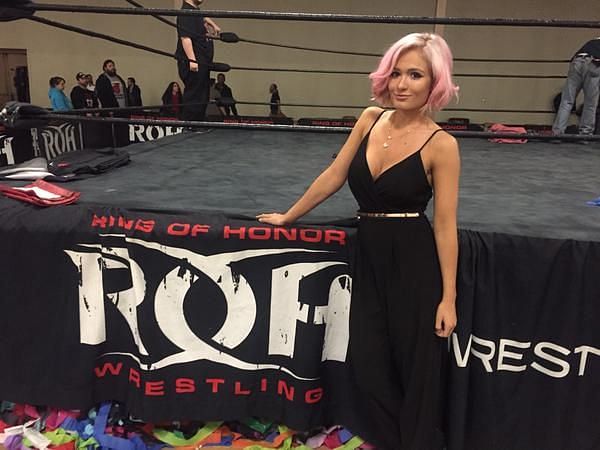 Bordeaux made her name in ROH