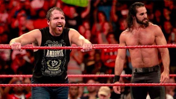 Image result for Dean Ambrose returns and helps Rollins