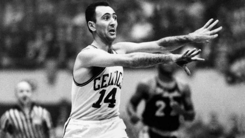 From 1953-1960, Cousy led the NBA in assists.