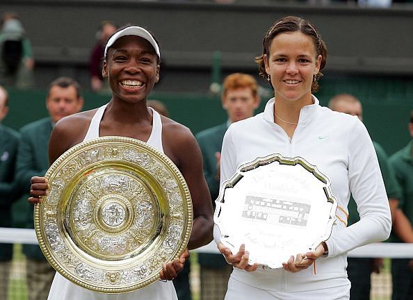 Tennis - Wimbledon Championships 2005 - Women&#039;s Final - Venus Williams v Lindsay Davenport - All England Club