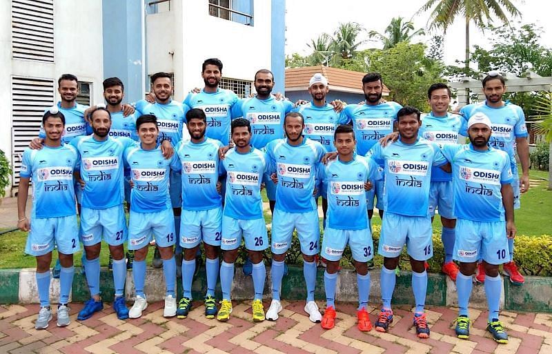 The 18-member Indian Men&#039;s Hockey Team for Asian Games