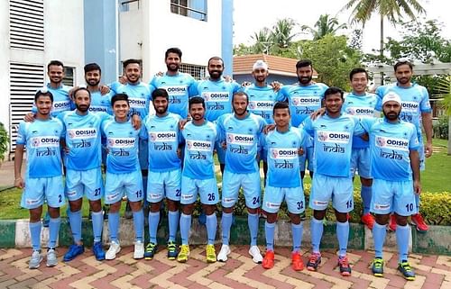 The 18-member Indian Men's Hockey Team for Asian Games