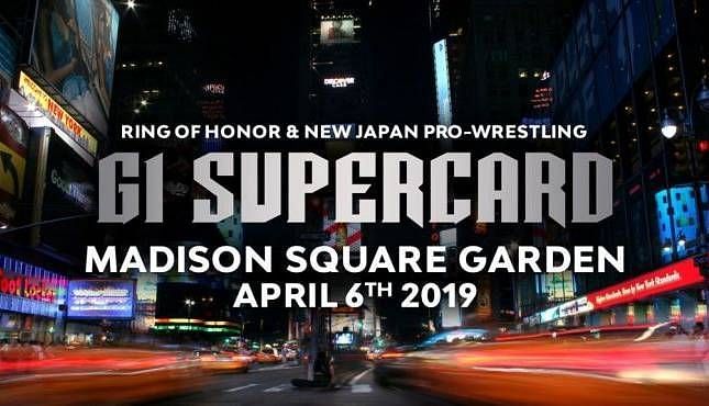 ROH and NJPW will arrive at The MSG in 2019 