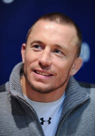 Georges 'Rush' St-Pierre Signs Copies Of His Book 'GSP: The Way Of The Fight'