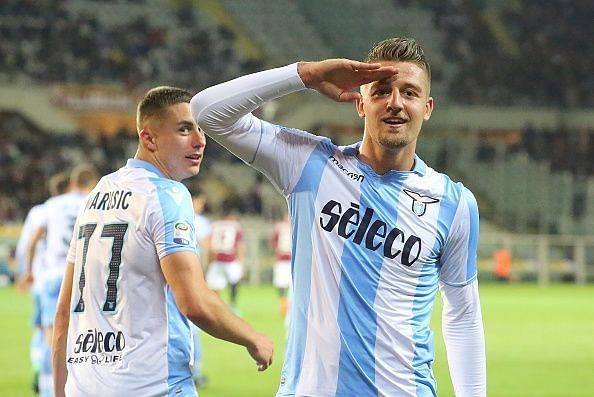 Real Madrid and Manchester United are keeping a close eye on Milinkovic-Savic